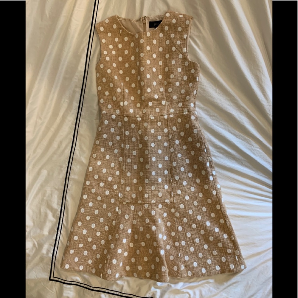 J.Crew Polka dot dress